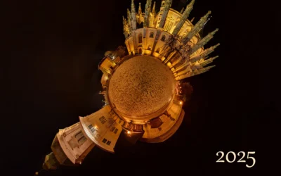 Šťastný nový rok 2025 vám přeje Cyklodeník!